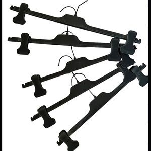 5 hangers pants / skirts. .  Rick Owens.